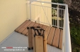 Holz Rollrost Balkon