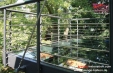 Glasbalkon als Haengebalkon